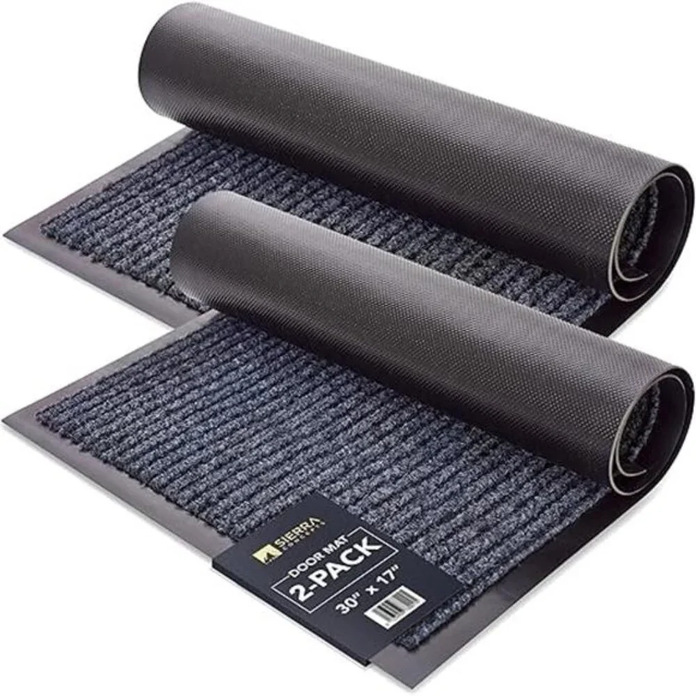Front Door Mat Welcome Floor Mats - Entryway Indoor Outdoor Entrance Doormat